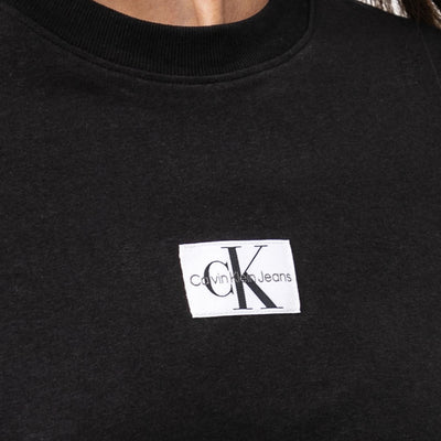 Badge Seaming T-Shirt - Black