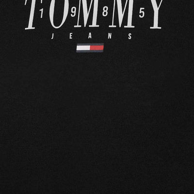 Essential Skinny Logo T-Shirt - BLACK